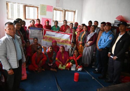 छत्रेश्वरीमा महिला सशक्तीकरण र उज्यालो समाज कार्यक्रम सुरु