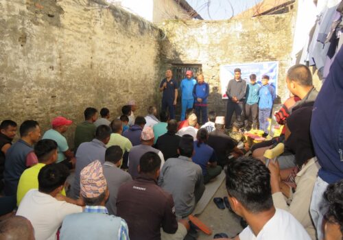 जिल्ला कारागार सल्यानका कैदीबन्दीका लागि योग शिविर संचालन
