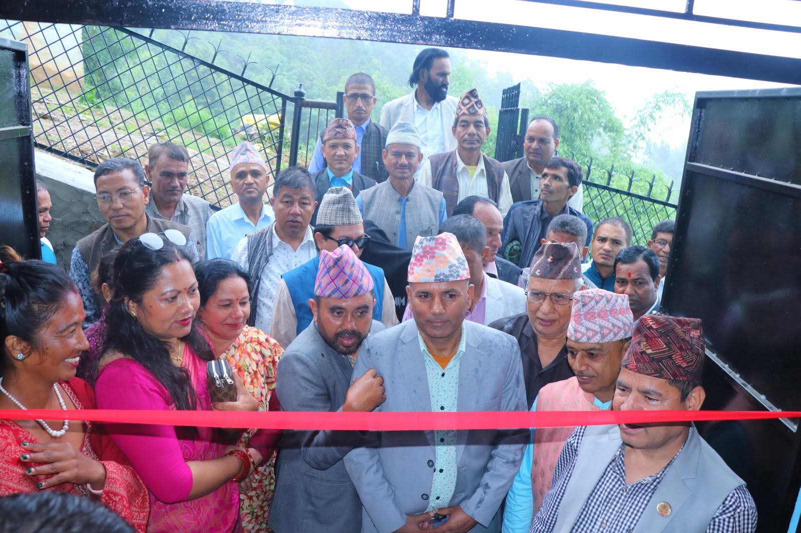 सल्यानमा शहीद नेत्रलाल अभागी स्मृति प्रतिष्ठान भवन उद्घाटन