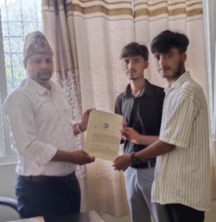 उज्यालो युवा क्लबद्धारा दार्मा गाउँपालिकामा साझा प्रस्ताव पेस