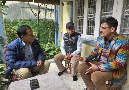 सल्यानमा अलपत्र बिद्युतीकरणबारे मन्त्री घिसिङलाई दार्मा गाउँपालिका अध्यक्षको ध्यानाकर्षण