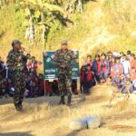 नेपाली सेनाद्धारा विपद प्रतिकार्य अभिमुखीकरण तथा विपद अभ्यास प्रदर्शन