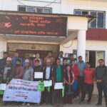 दार्मा गाउँपालिकाका १२ किसानलाई १५ दिने मिनि टिलर मर्मत तालिम