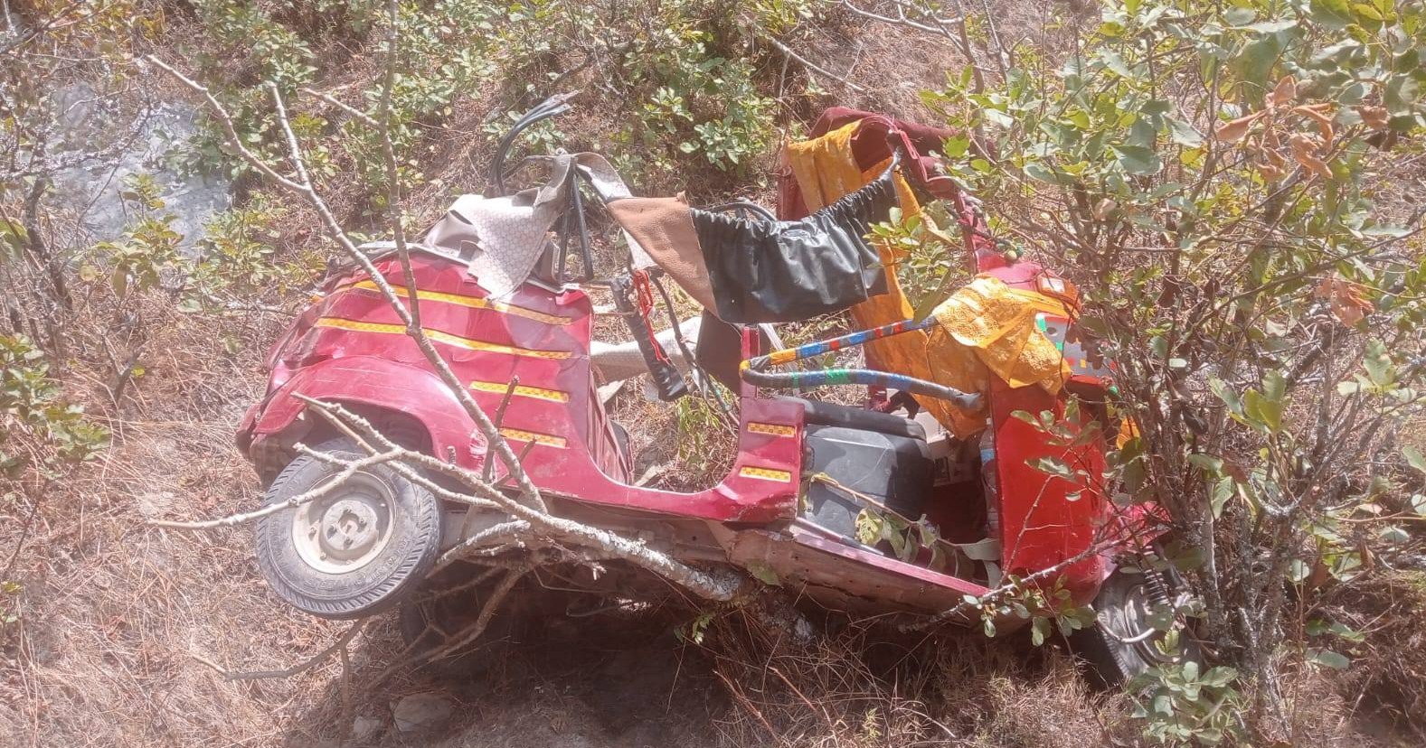 सल्यान अटो दुर्घटना : १ जनाको उपचारको क्रममा मृत्यु