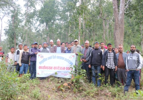 सल्यानमा सामुदायिक वनमा दिगो वन व्यवस्थापन सुरु
