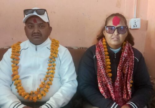 स्वर्गीय आमा–बुवाको सम्झनामा निराजन माध्यमिक विद्यालयमा स्मृति कोष स्थापना