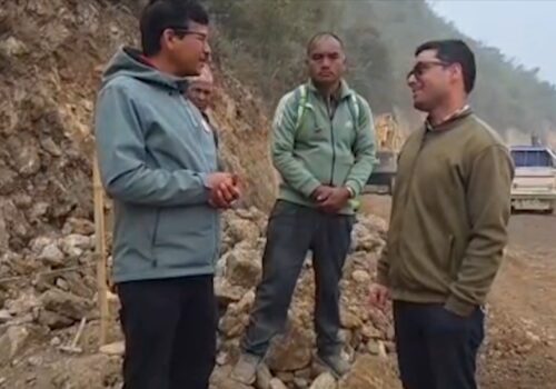 नवनिर्वाचित सांसद मल्लद्धारा राप्ती लोकमार्गको अनुगमन